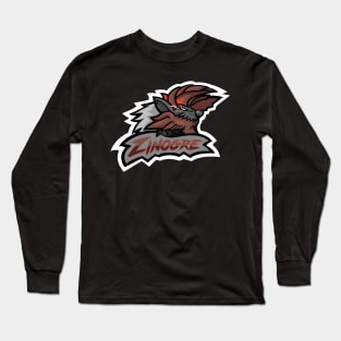 Stygian Zinogre Mascot Logo v.2 Long Sleeve T-Shirt